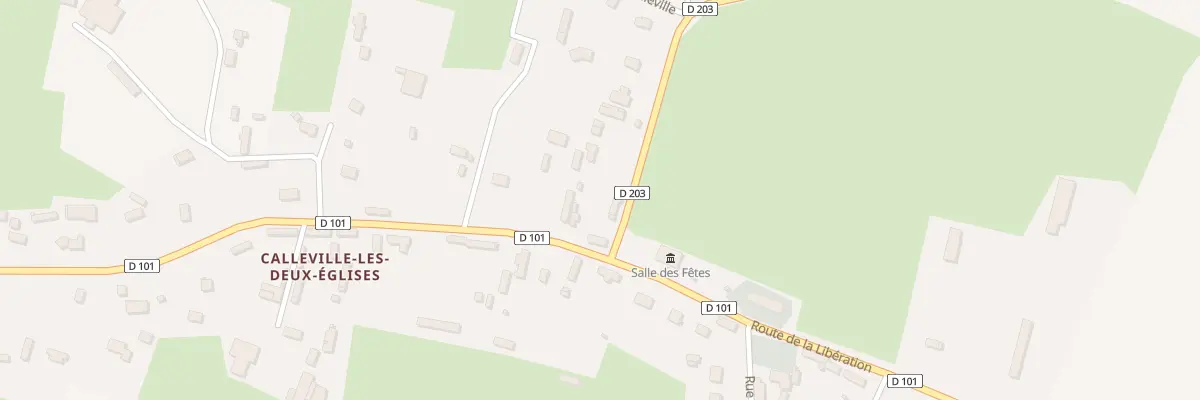 Plan du 54 Rte des Canadiens à Calleville-les-Deux-Églises