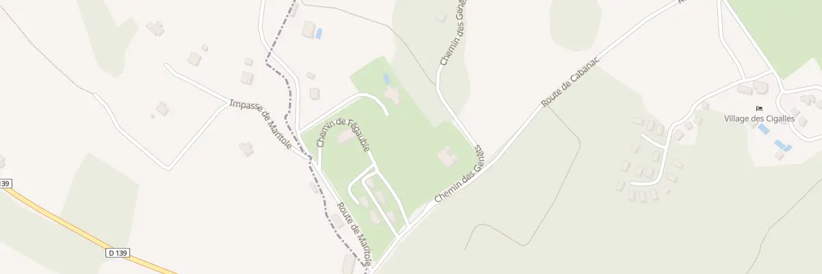Plan du 5264F Fegaubie à Mauroux