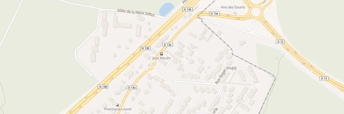Plan du 9004 Rue Jean Moulin à Grand-Couronne