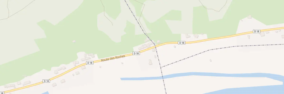 Plan du 2200 Rte des Roches à Orival