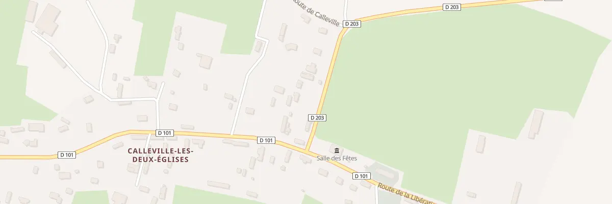 Plan du 66 Rte des Canadiens à Calleville-les-Deux-Églises