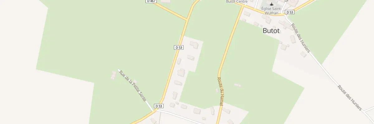 Plan du 13 Rue Saint-wulfran à Butot