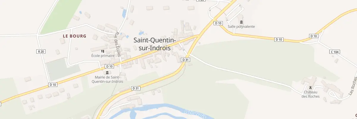 Plan du 4B Rue de l’Eglise à Saint-Quentin-sur-Indrois