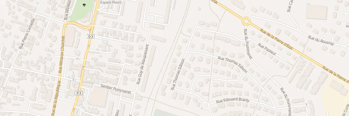 Plan du 101 Rue Thomas Edison à Petit-Couronne