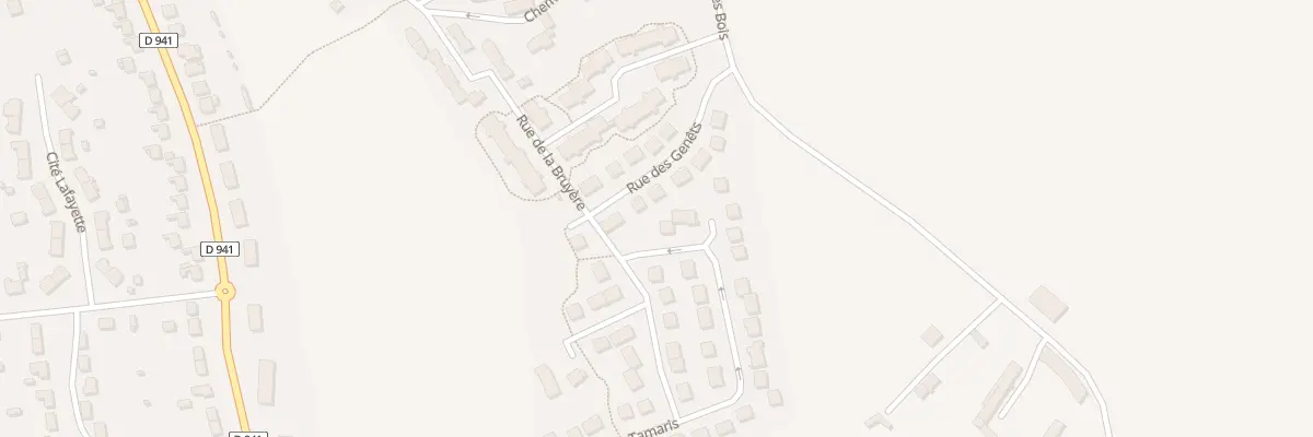 Plan du 41 Rue des Jardins du Gasloup à La Loupe