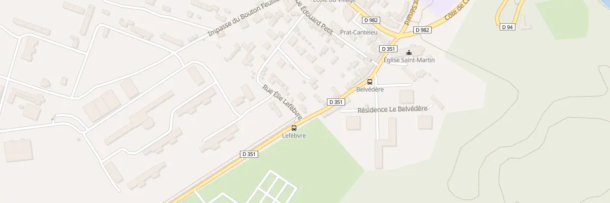 Plan du 36B Rte de Sahurs à Canteleu