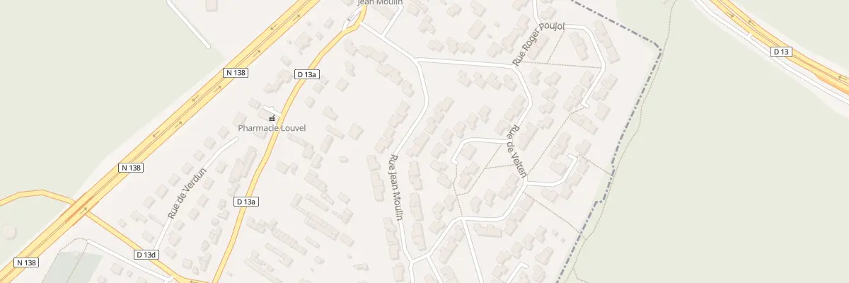 Plan du 33 Rue Jean Moulin à Grand-Couronne