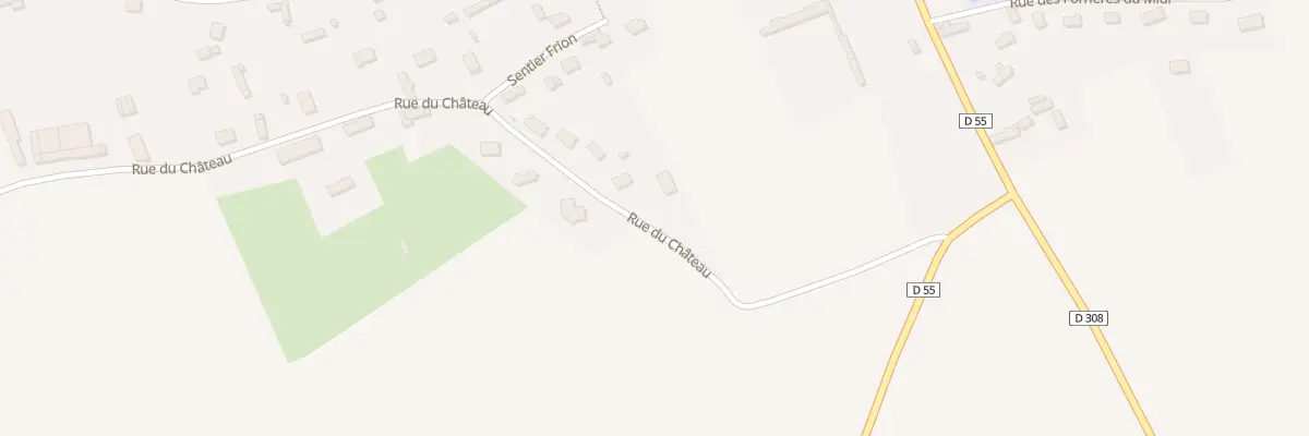 Plan du 290 Rue du Château à Auppegard