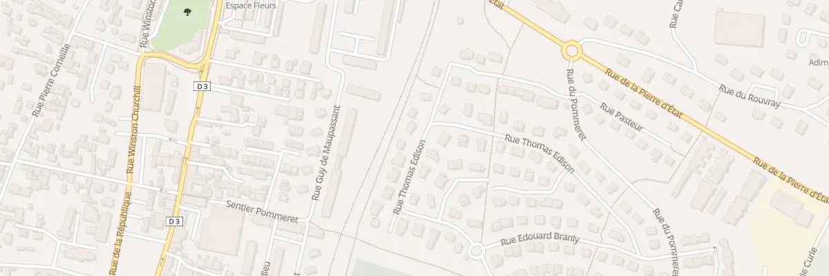Plan du 119 Rue Thomas Edison à Petit-Couronne