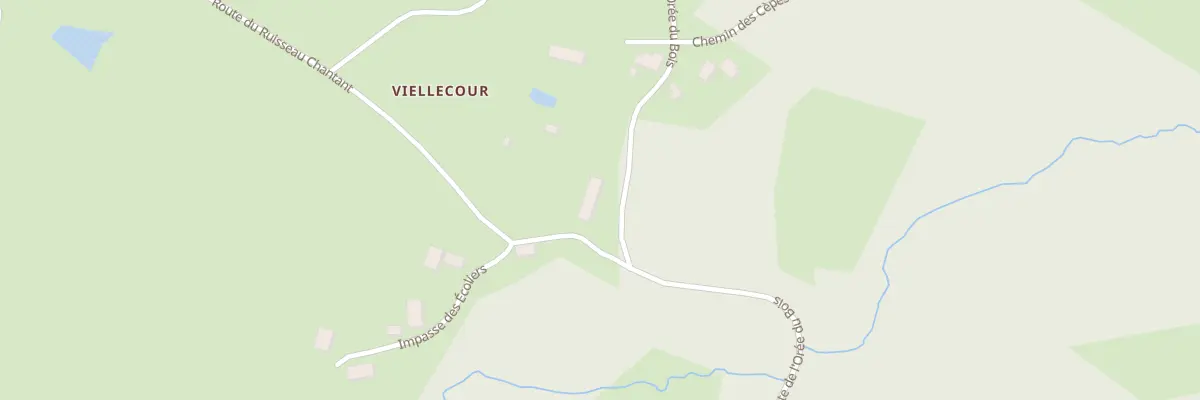 Plan du 237 Vieillecour à Saint-Pierre-de-Frugie