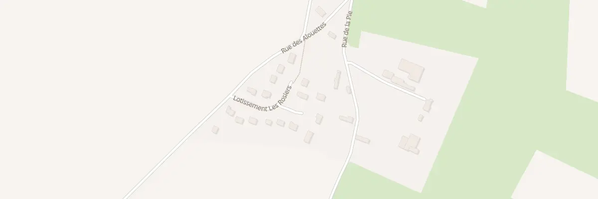 Plan du 13 Lot les Rosiers à Calleville-les-Deux-Églises
