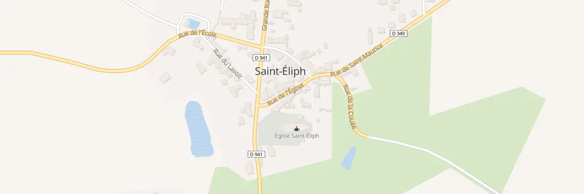 Plan du 8 Rue de l’Eglise à Saint-Éliph