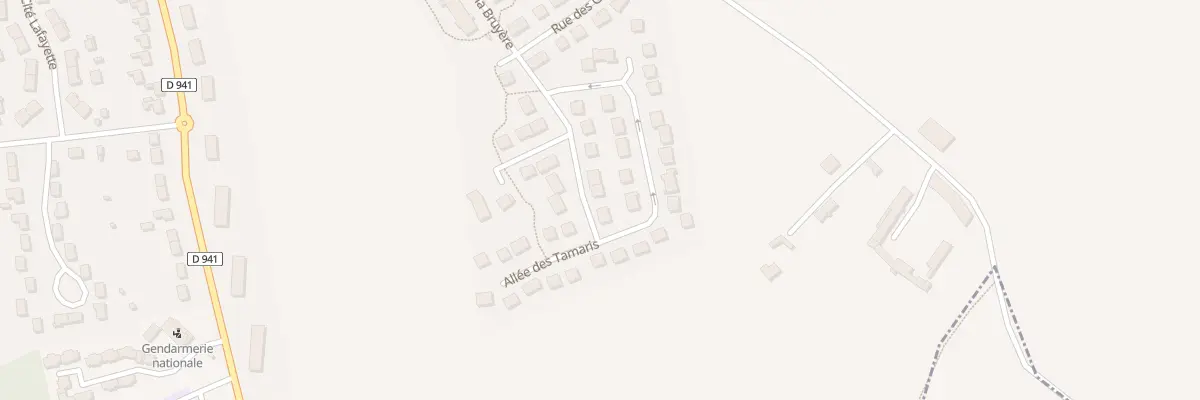 Plan du 8 Rue des Jardins du Gasloup à La Loupe
