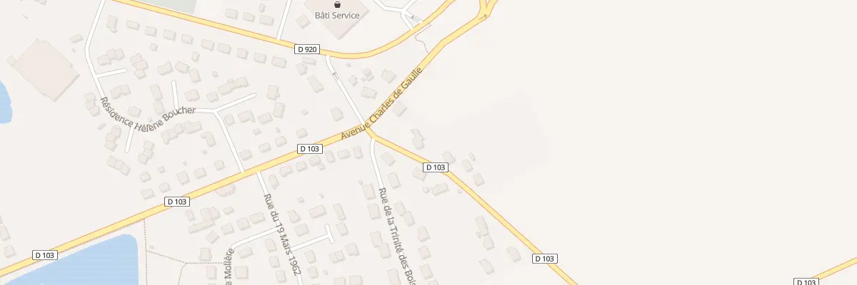 Plan du 3 Rte de Montécot à La Loupe