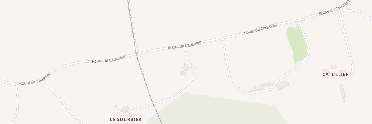 Plan du 5016 Latuque à Fauroux