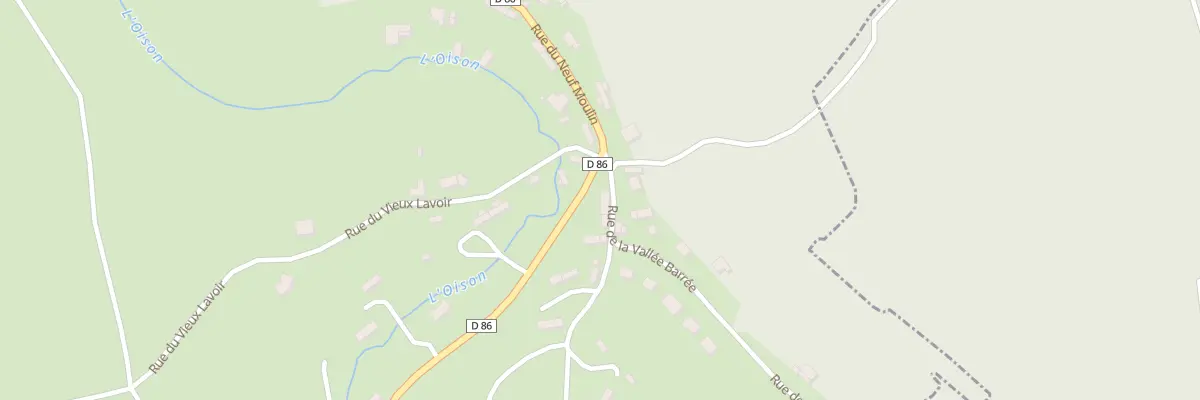Plan du 27 Rue du Moulin Vorin à Saint-Cyr-la-Campagne