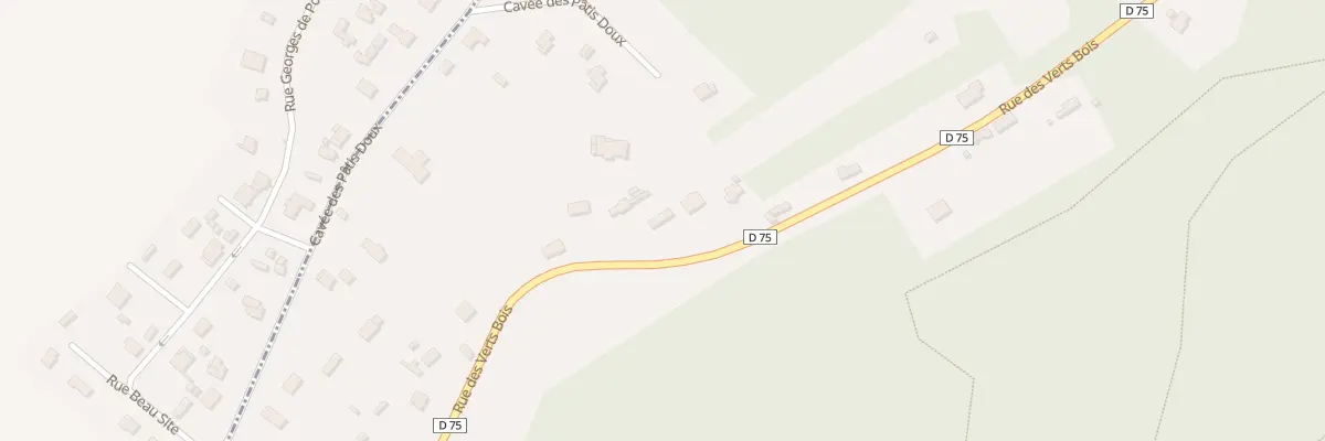 Plan du 1196 Rue des Verts Bois à Hautot-sur-Mer