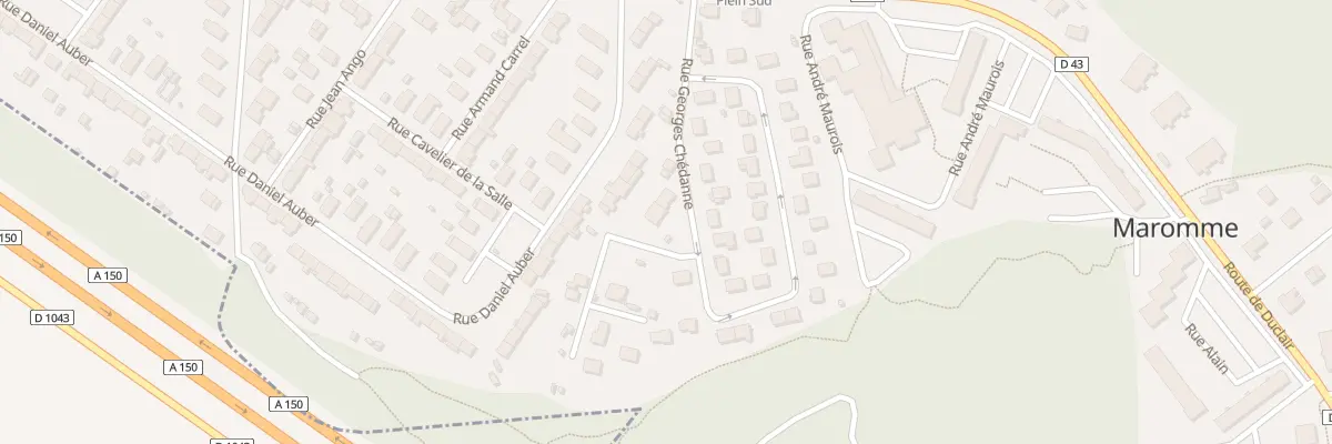 Plan du 2A Rue Georges Chédanne à Maromme
