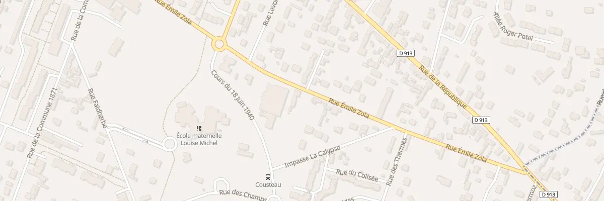 Plan du 371 Rue Emile Zola à Caudebec-lès-Elbeuf