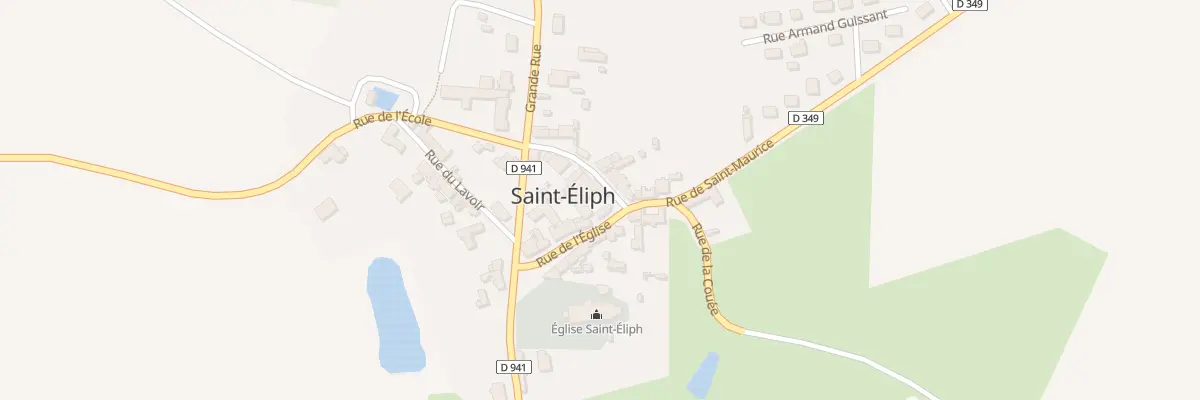 Plan du 11 Rue de l’Eglise à Saint-Éliph