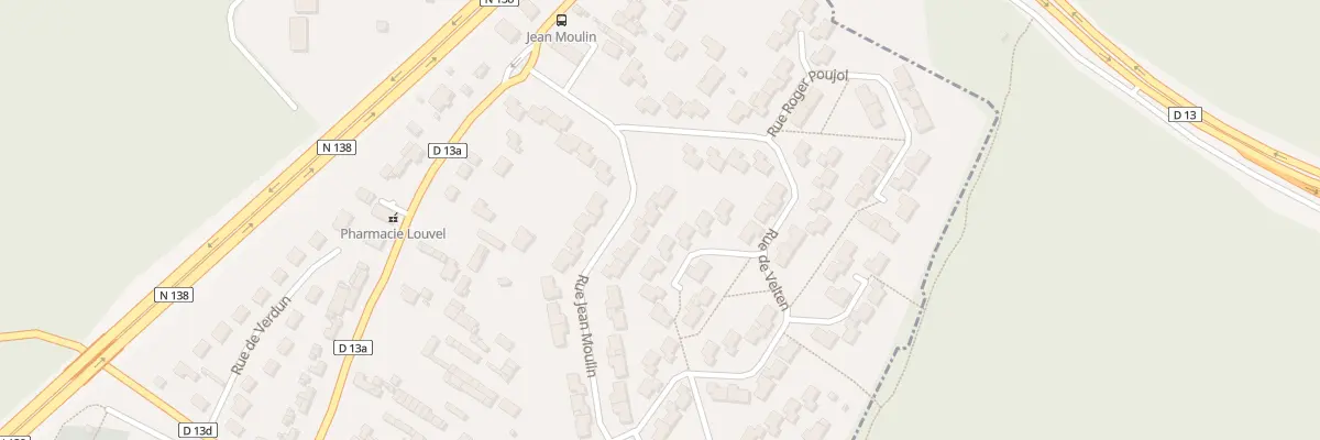 Plan du 29 Rue Jean Moulin à Grand-Couronne
