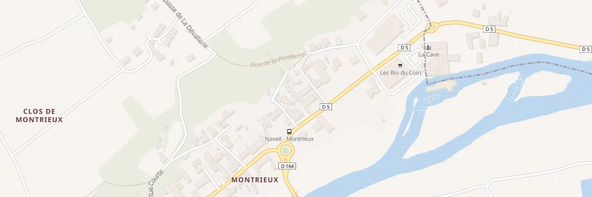 Plan du 13 Rue de Montrieux à Naveil