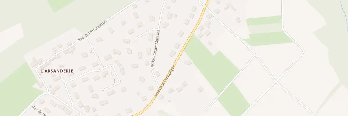 Plan du 38 Rue de la République à Chargé