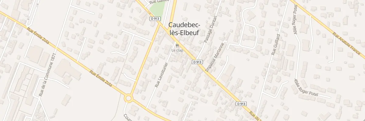 Plan du 79B Rue de la République à Caudebec-lès-Elbeuf