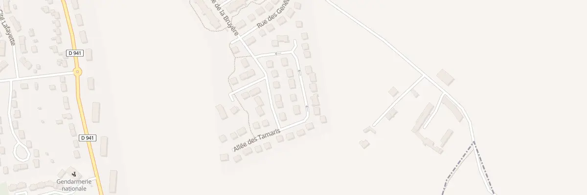 Plan du 14 Rue des Jardins du Gasloup à La Loupe