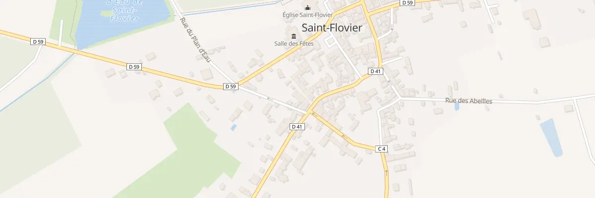 Plan du 1 Rue de la Croix Banne à Saint-Flovier