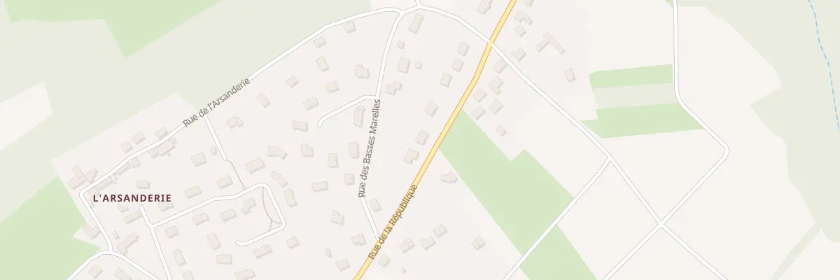 Plan du 36 Rue de la République à Chargé