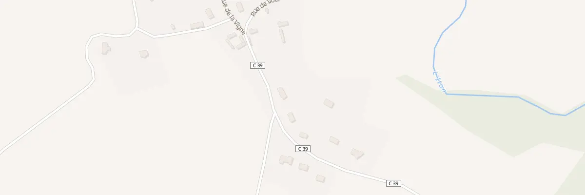 Plan du 1B Rue de la Vigne à Gaudreville-la-Rivière