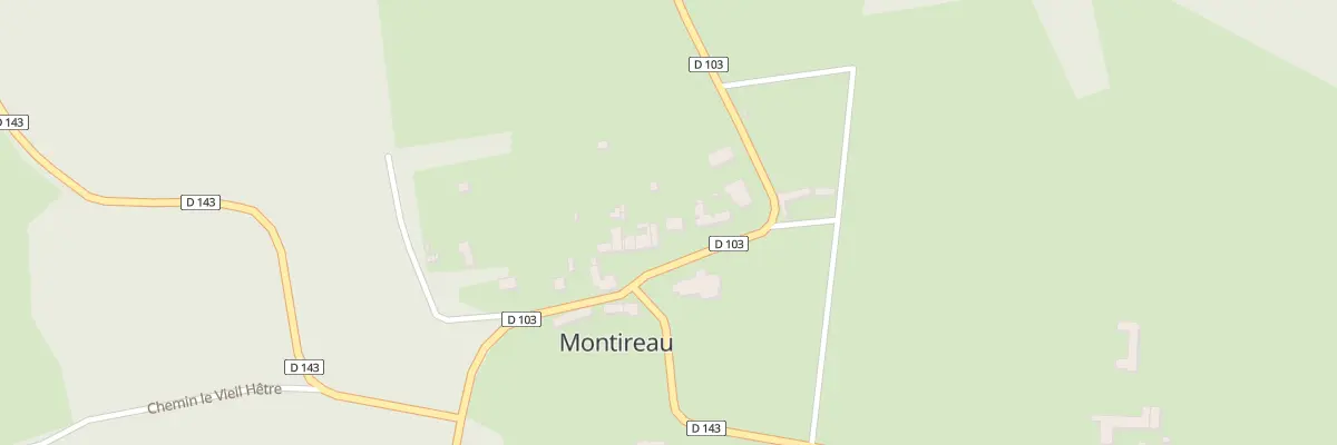 Plan du 9000 Montireau à Montireau