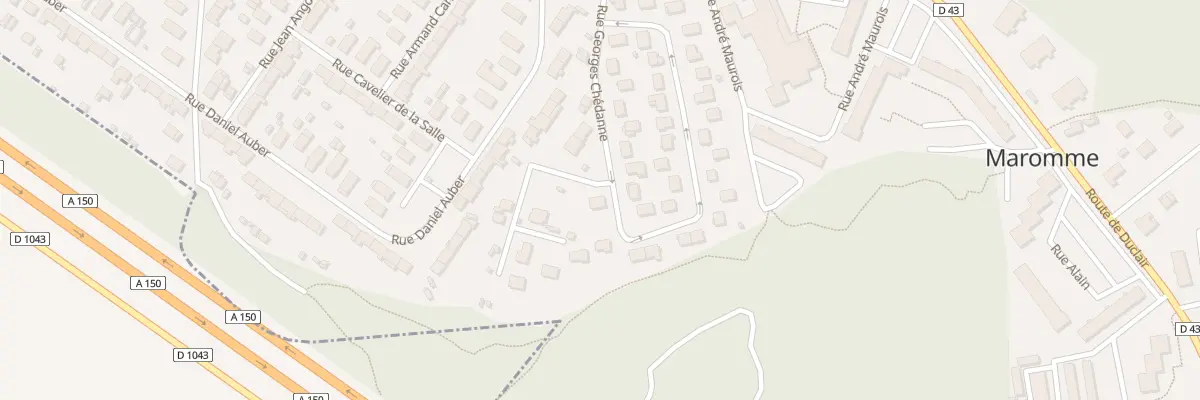 Plan du 2B Rue Georges Chédanne à Maromme