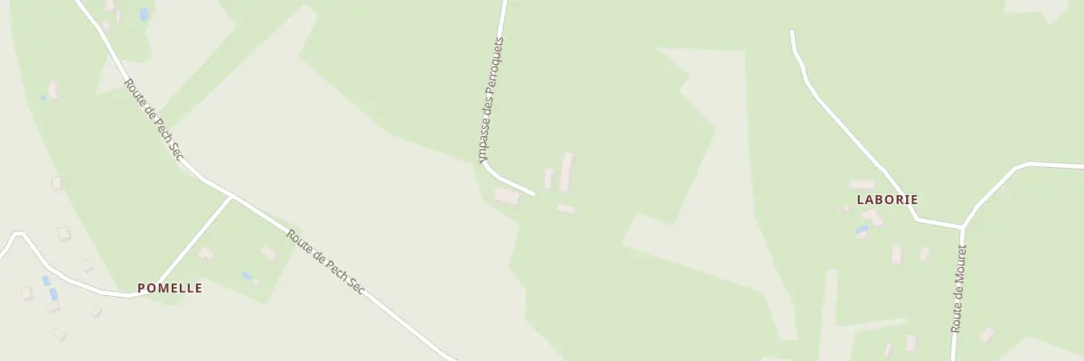 Plan du 642 Le Chambaud à Pays de Belvès