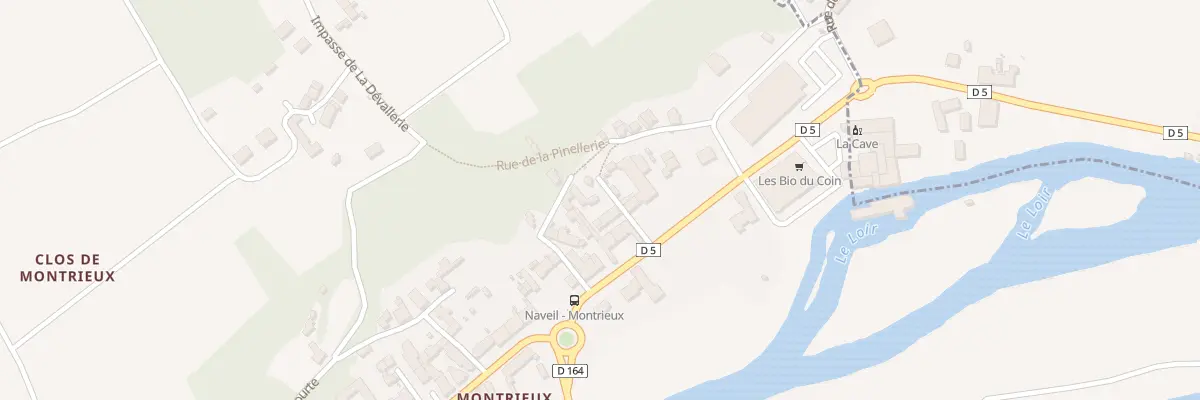 Plan du 2 Rue des Caves à Naveil