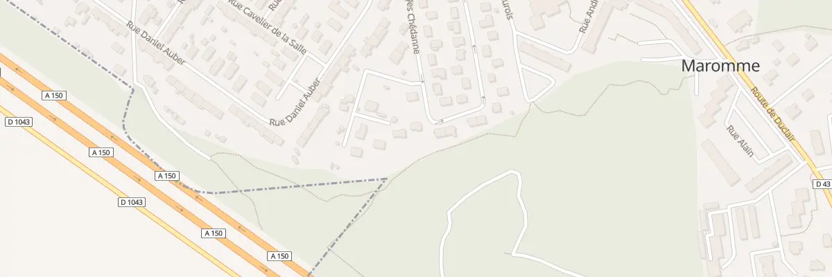 Plan du 4 Rue Georges Chédanne à Maromme