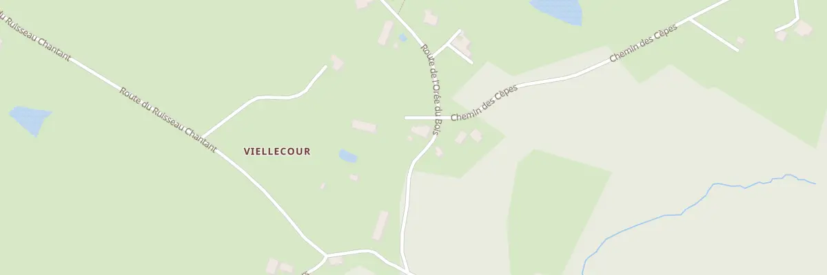Plan du 240 Vieillecour à Saint-Pierre-de-Frugie