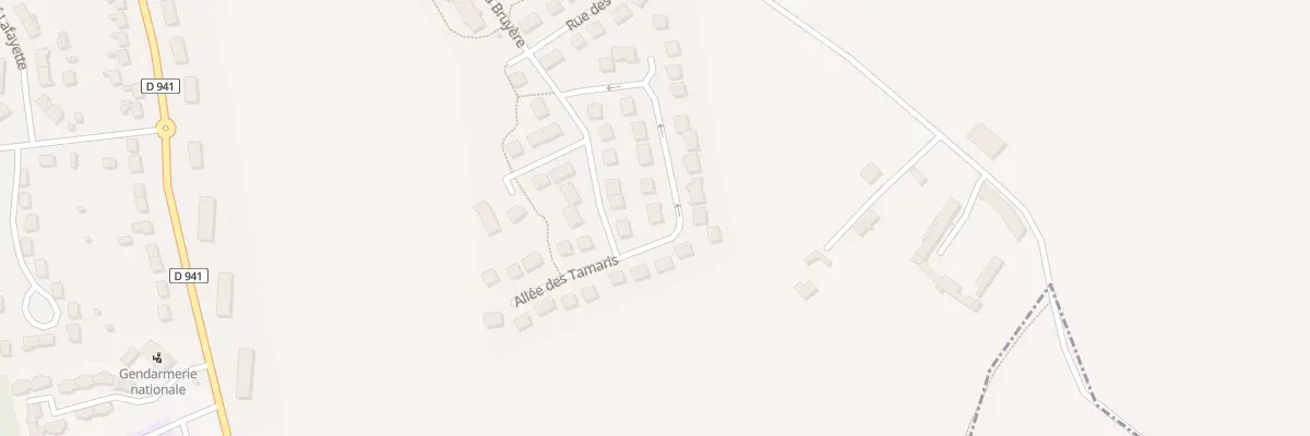 Plan du 12 Rue des Jardins du Gasloup au Thieulin