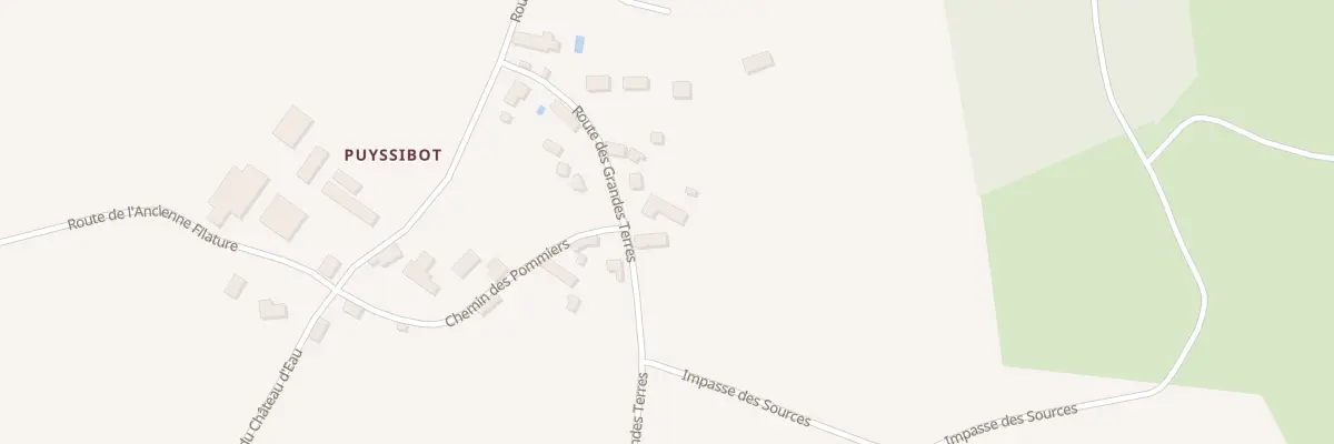 Plan du 234 Puissibot Nord à Saint-Priest-les-Fougères