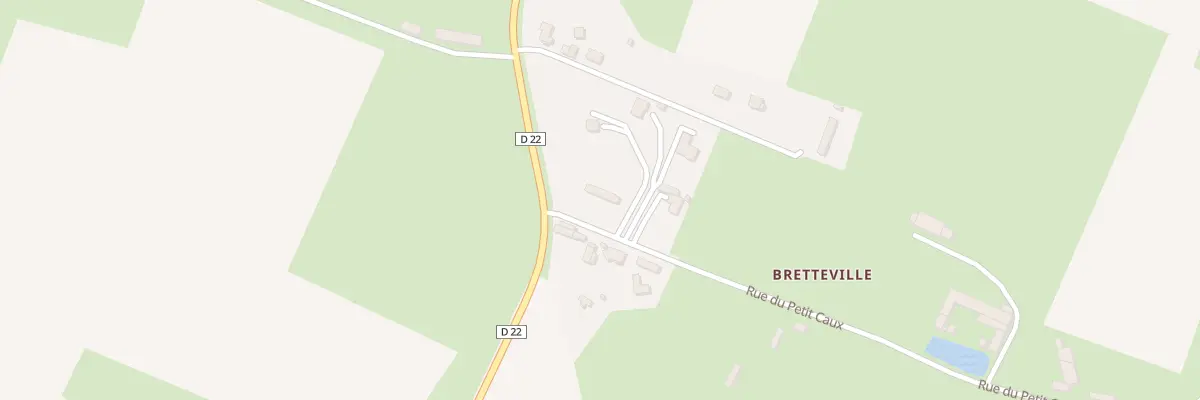 Plan du 5065 Bretteville à Varneville-Bretteville
