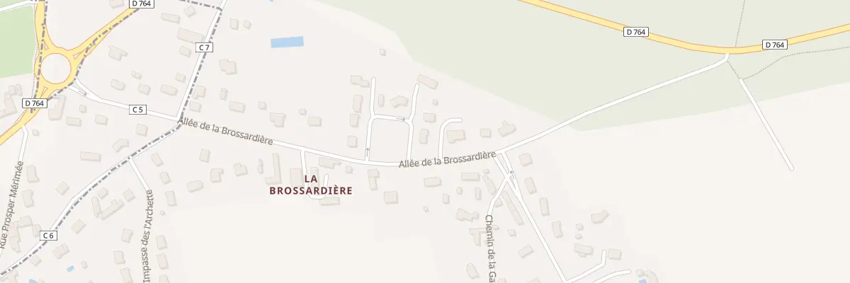 Plan du 10 Che des Fougeres à Ferrière-sur-Beaulieu