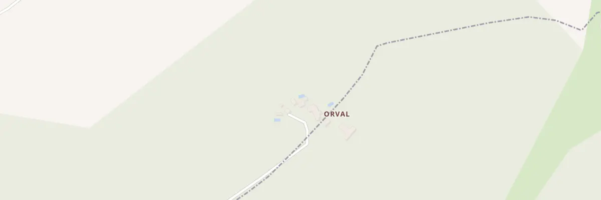 Plan du 611 Orval à Plazac