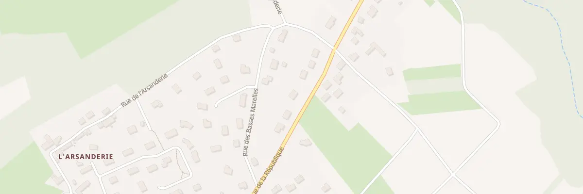Plan du 34 Rue de la République à Chargé