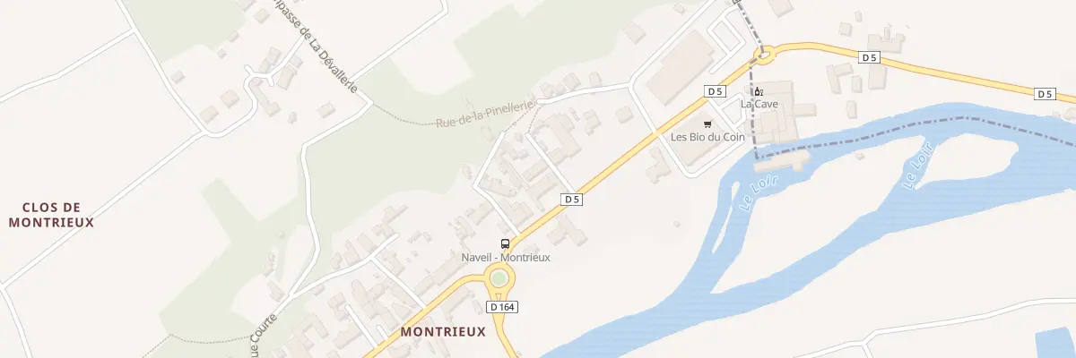 Plan du 11 Rue de Montrieux à Naveil