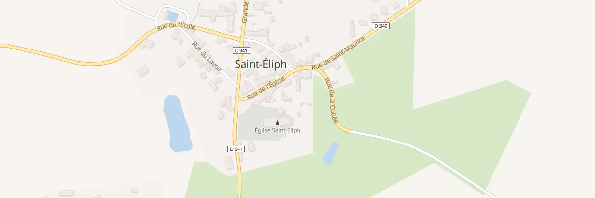 Plan du 14 Rue de l’Eglise à Saint-Éliph