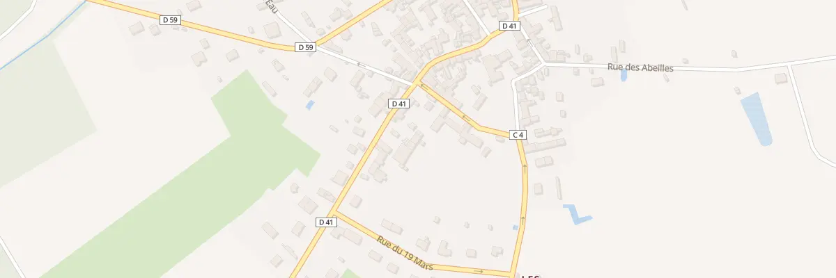 Plan du 39 Rue de la République à Saint-Flovier