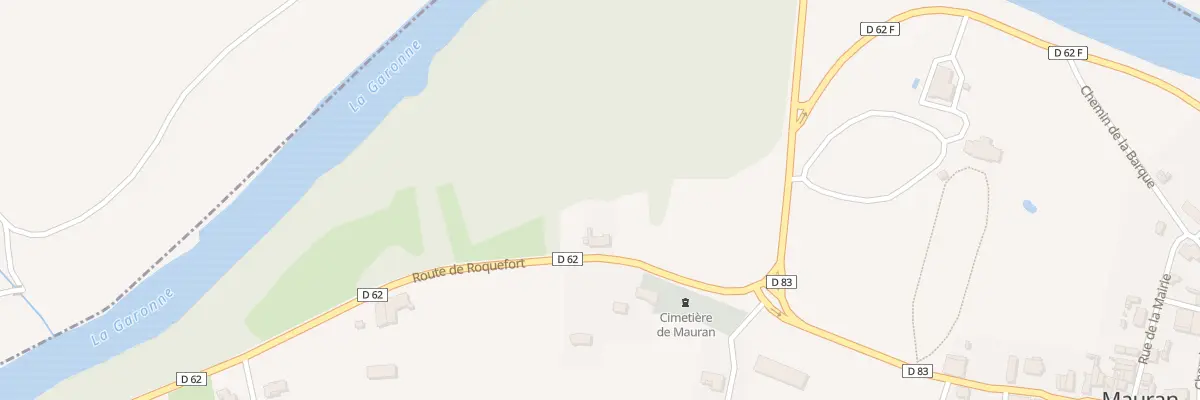 Plan du 135 Rte de Roquefort à Mauran