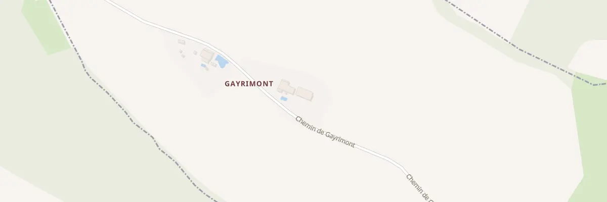 Plan du 1 Gayrimont à Monès