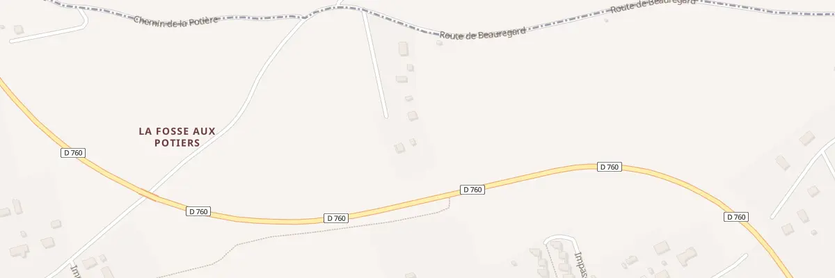 Plan du 3 Rte de Beauregard à Beaulieu-lès-Loches